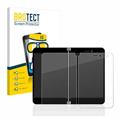 Image of brotect Glass Screen Protector Film compatible with Microsoft Surface Duo Foil 9H Protection [Scratch Resistant, High Clarity]
