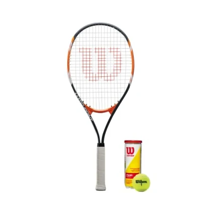 Image of Wilson Matchpoint XL Tennis Racket (Single Options) (Racket &amp; Balls)