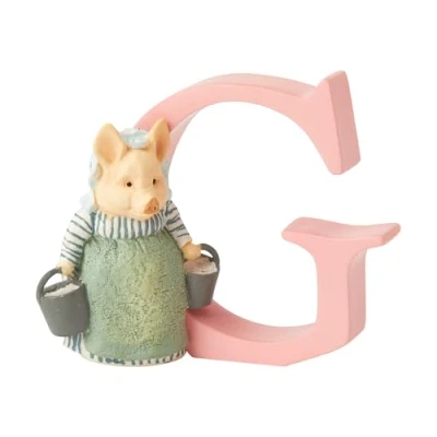 Image of Beatrix Potter G Aunt Pettitoes Ornamental Letter