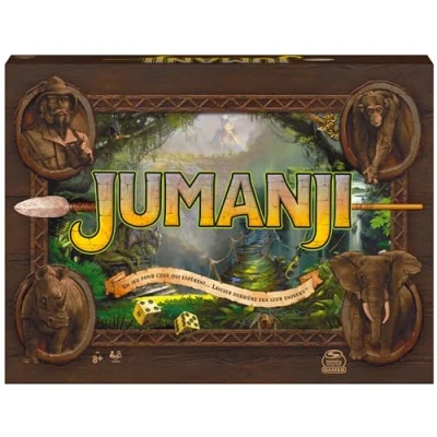Image of Spin Master Board Game, Jumanji, Travel Game Version, Size L, (French Version)