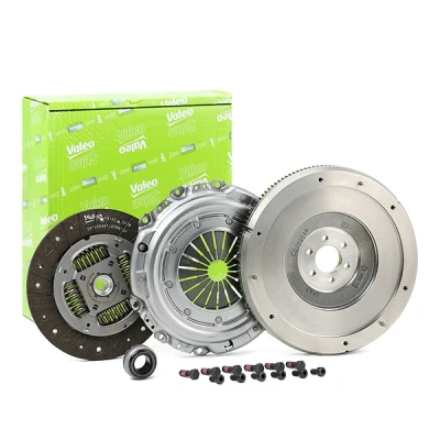Image of 2051G7 clutch VALEO KIT4P CONVERSION KIT 835071 with single mass flywheel screw set, release bearing 228mm PEUGEOT: 508 I SW