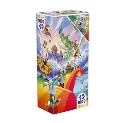 Image of Iello Puzzle Twist: Bunny Kingdom in the Sky (1,000 Pieces) Jigsaw Ages 14+ 1+ Players