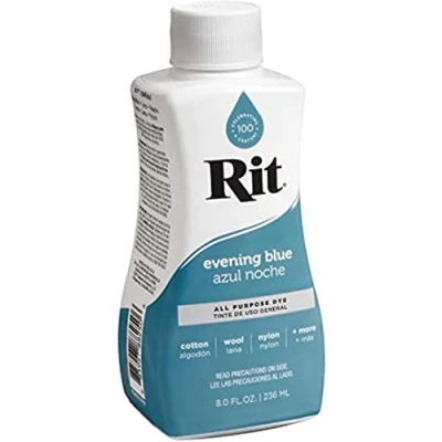 Image of Rit All Purpose Liquid Dye 236ml Evening Blue