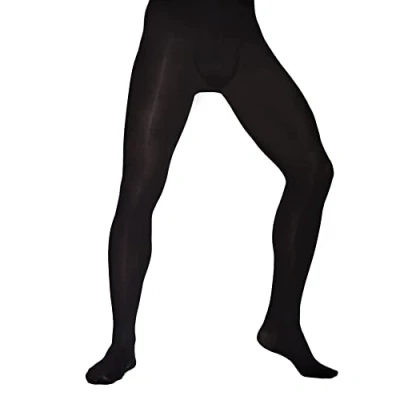 Image of Aurellie Mens Opaque Everyday Footed Tights Rocky 60 Denier