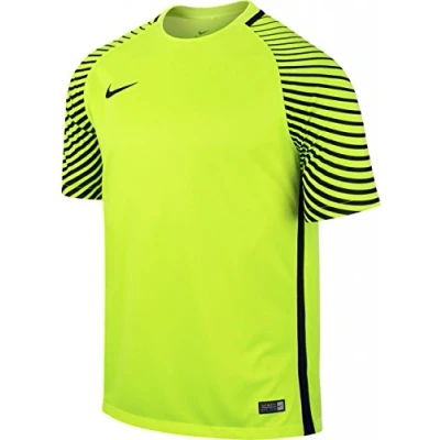 Image of NIKE SS Gardien JSY T Shirt, Man, mens, 725889 702, Green (volt/black/black), M