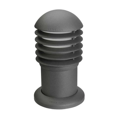 Image of Balizas 1 Light Small Outdoor Bollard Urban Grey IP44, E27