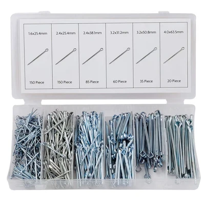 Image of Rolson 61297 500 pc Cotter Pin Assortment