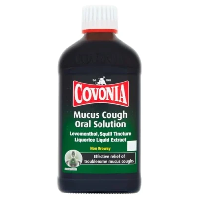 Image of Covonia mucus Cough Oral Solution 300ml effective relief from troublesome coughs