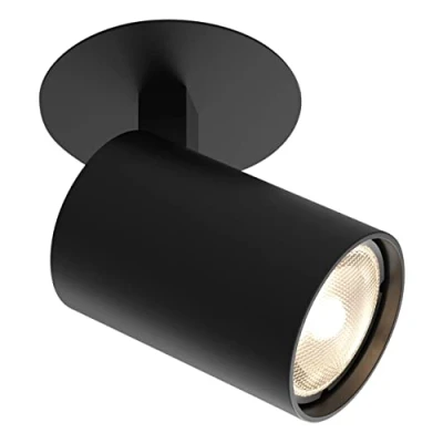 Image of Ascoli Recessed Spotlight Matt Black, GU10