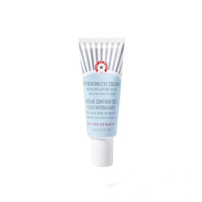 Image of First Aid Beauty Hydrating Eye Cream With Hyaluronic Acid Helps Reduce Puffiness and Hydrate, Smooths Fine Lines &amp; Wrinkles 15 ml