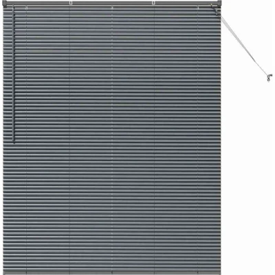 Image of Vidaxl with Curtains Other Manual Dark gray 140 x 175 cm Aluminium