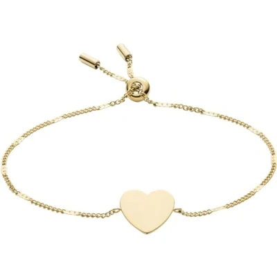 Image of Fossil DREW Bracelet goldcoloured, Women&#039;s, Size: One Size, Gold coloured