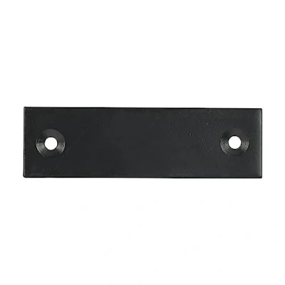 Image of Timco Rim Sashlock Reverse Plate Epoxy Black (Size 74 x 22 1 Each)