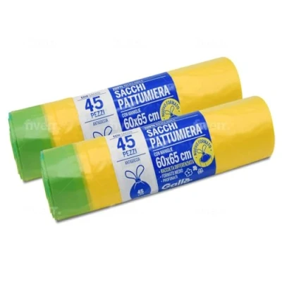 Image of GALLO for Trash can, Polyethylene, Yellow, 15 stück (6er Pack)