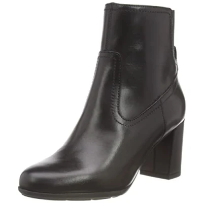 Image of Geox Women&#039;s D New Annya Ankle Boots, Black, 7 UK