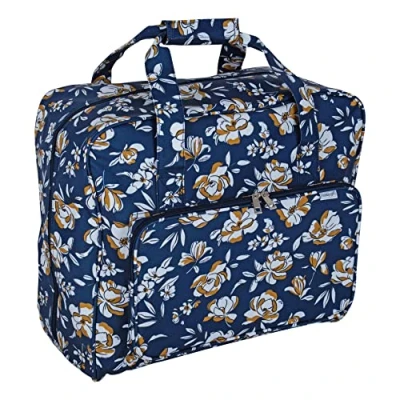 Image of Hobby Gift Sewing Machine Travel Carry Storage Bag, Autumn Floral