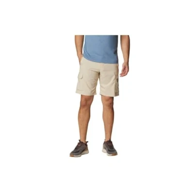 Image of Columbia Men&#039;s Silver Ridge Utility Cargo Short, Hiking Shorts, Ancient Fossil, W30/L8