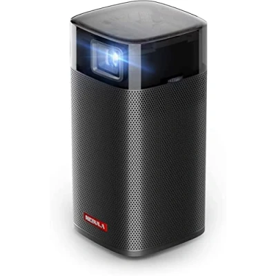 Image of Anker Nebula Apollo Mini Projector with WiFi Connectivity, 200 ANSI Lumens, 6W Speaker, 100 Inch Screen, 4 Hour Battery(Renewed)
