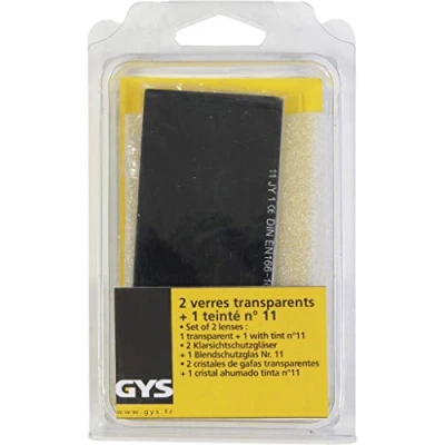 Image of GYS 2 Transparent Glass and 1 Anti Glare 11 (105 x 50 mm)