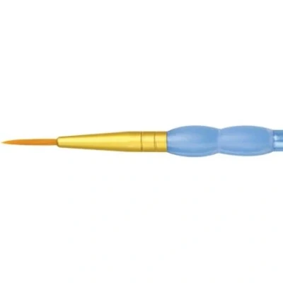 Image of Royal &amp; Langnickel ROYR9595 100 CC Brush Bulk Gold Taklon Liner 10 044; Pack Of 3