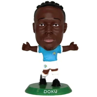 Image of SoccerStarz Man City Jeremy Doku Home Kit (Classic Kit)