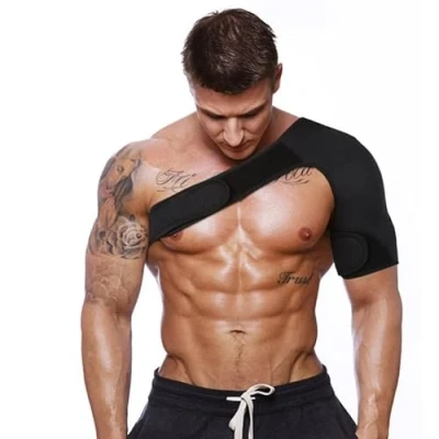 Image of BEAUTYBIGBANG Adjustable Shoulder Brace Support for Men Women Rotator Cuff Dislocated Joints, Labrum Tear, Frozen Arm, Bursitis, Tendinitis, Right/Left