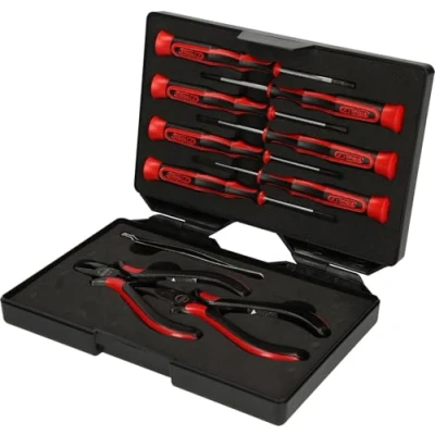 Image of KS Tools 500.7180 Precision tool set, 10 pcs