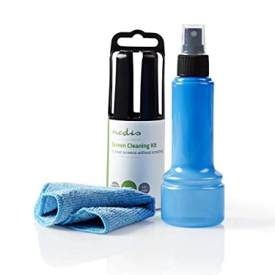 Image of Nedis Screen Cleaner Kit LCD TV SmartphoneTablet with Cloth 150 ml