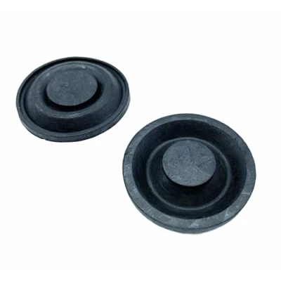 Image of 2 x Toilet Cistern Diaphragm Washers For Ball Float Valve 32mm Diameter Rubber