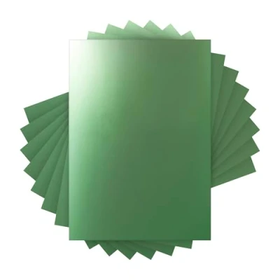 Image of Craft Perfect Mirror Card High Gloss Smooth Mint 250 GSM A4 (40 Sheets)