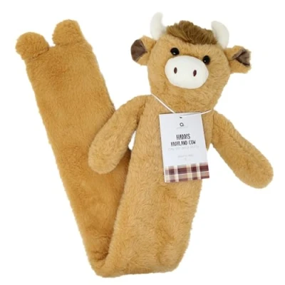Image of Long Hot Water Bottle Highland Cow 1.7L
