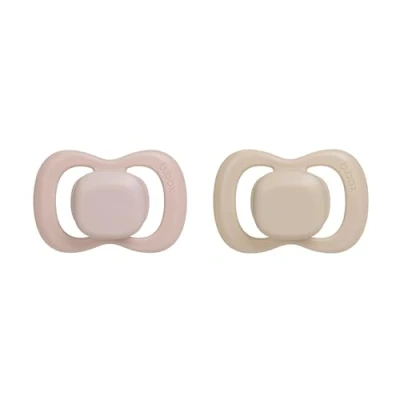 Image of b.box Pacifier Soother Dummy Size 1 (2 Pack) Symmetrical Silicone Teat and Shield Antimicrobial BPA Free 0 6m
