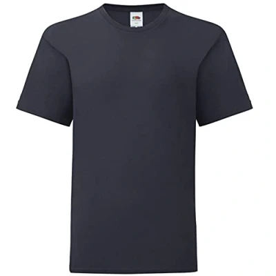 Image of Fruit of the Loom boys&#039; t shirt., Boys&#039;, 61 033 0, deep navy, 164 cm
