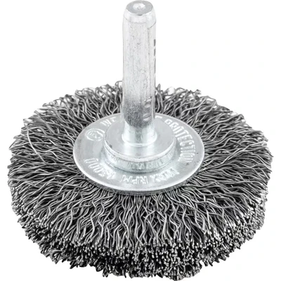 Image of York 50X15MM Shaft Mounted Rotary Wire Brushes 30SWG.