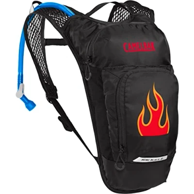 Image of Camelbak Mini M.U.L.E. 50Oz, Black/Flames