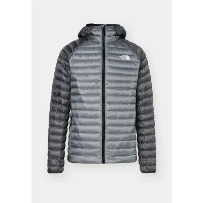 Image of The North Face Men&#039;s Bettaforca Lt Down Hoodie Jacket, Monument Grey/Smoked Pe, XXL