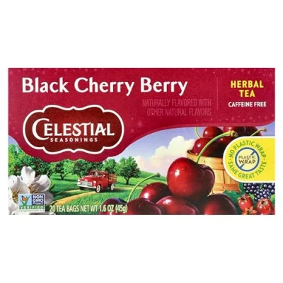 Image of Celestial Seasonings Black Cherry Berry Tea, 20 ct