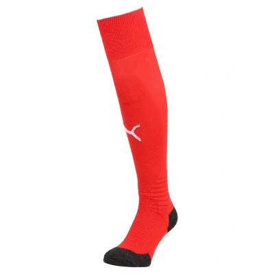 Image of Puma TEAM LIGA Knee high socks, Size: 3, red/puma white