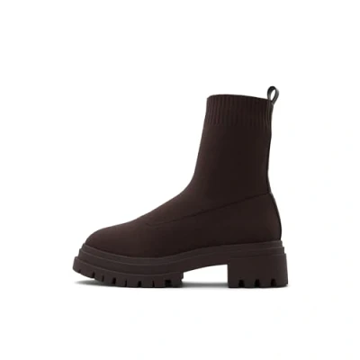 Image of ALDO Women&#039;s North Ankle Boot, Dark Brown, 2 UK