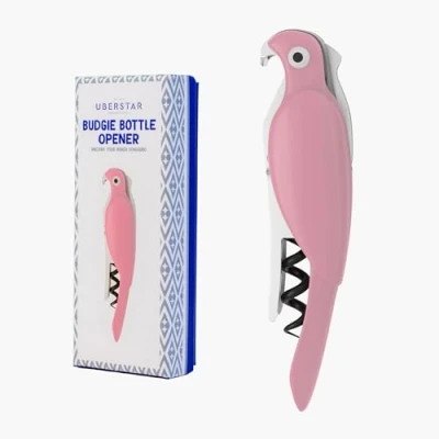 Image of Uberstar Pink Budgie Bottle Opener