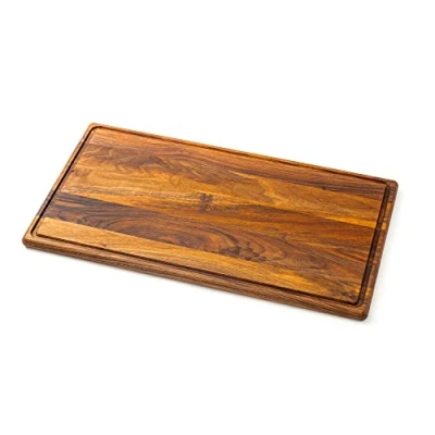 Image of Tuuli Kitchen Large Wooden Cutting Board Walnut Dark Wood (44x30x2 cm)