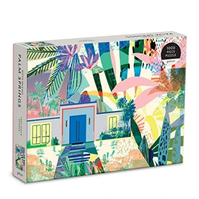 Image of Galison 9780735368521 Kitty McCall Palm Springs 1000 Piece Puzzle
