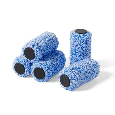Image of Harris Trade Jumbo Mini Roller Set Replacement Sleeves, Pack of 5