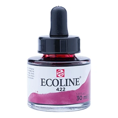 Image of Ecoline Liquid Watercolor 30ml Pipette Jar Reddish Brown (11254221)