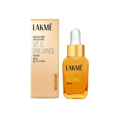 Image of Lakme 9to5 Vitamin C+ Face Serum, For Nourished &amp; Bright Skin with Antioxidant Rich C Kakadu Plum Extract, Non Greasy, 30 ml, LFWY100