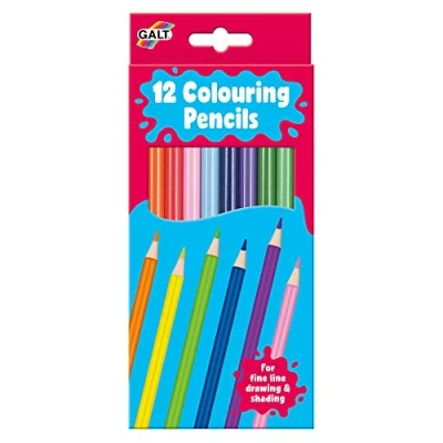 Image of Galt Toys, 12 Colouring Pencils, Kids Ages 4 Years Plus