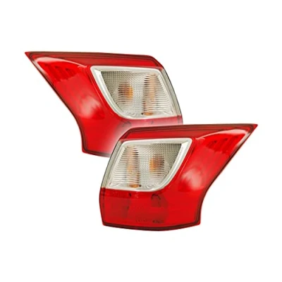 Image of 1686891, 1711356, 1737505, 1767527, 2035590 Rear light VALEO 044447 ORIGINAL PART Left Outer section with bulbs bulb holder FORD: Grand C Max