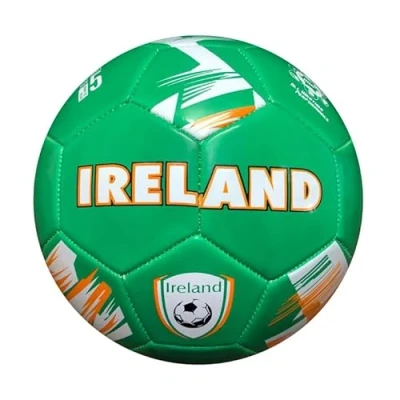 Image of Gioco International Country Themed Footballs Ball, Adults Unisex, Ireland (Multicolour), 5
