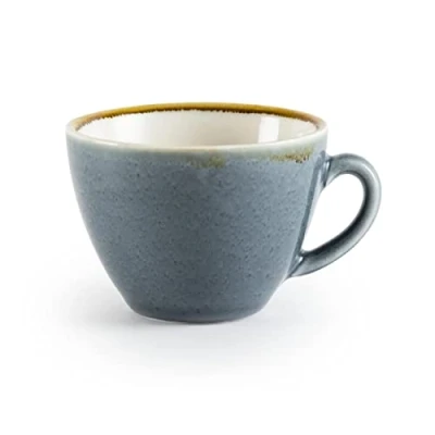 Image of Olympia Kiln Cappuccino Cup Ocean Porcelain 340 ml 12 Oz 6 pc