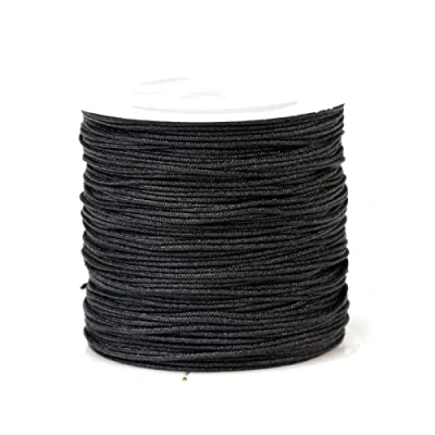 Image of BFLKY 49 Yards 0.8mm Nylon Beading String Cord 26 Color Chinese Knotting Thread Braided For Bracelets Ornament